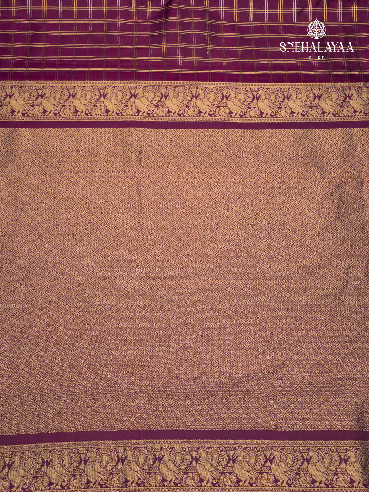 Maroon Kanjivaram Silk Saree