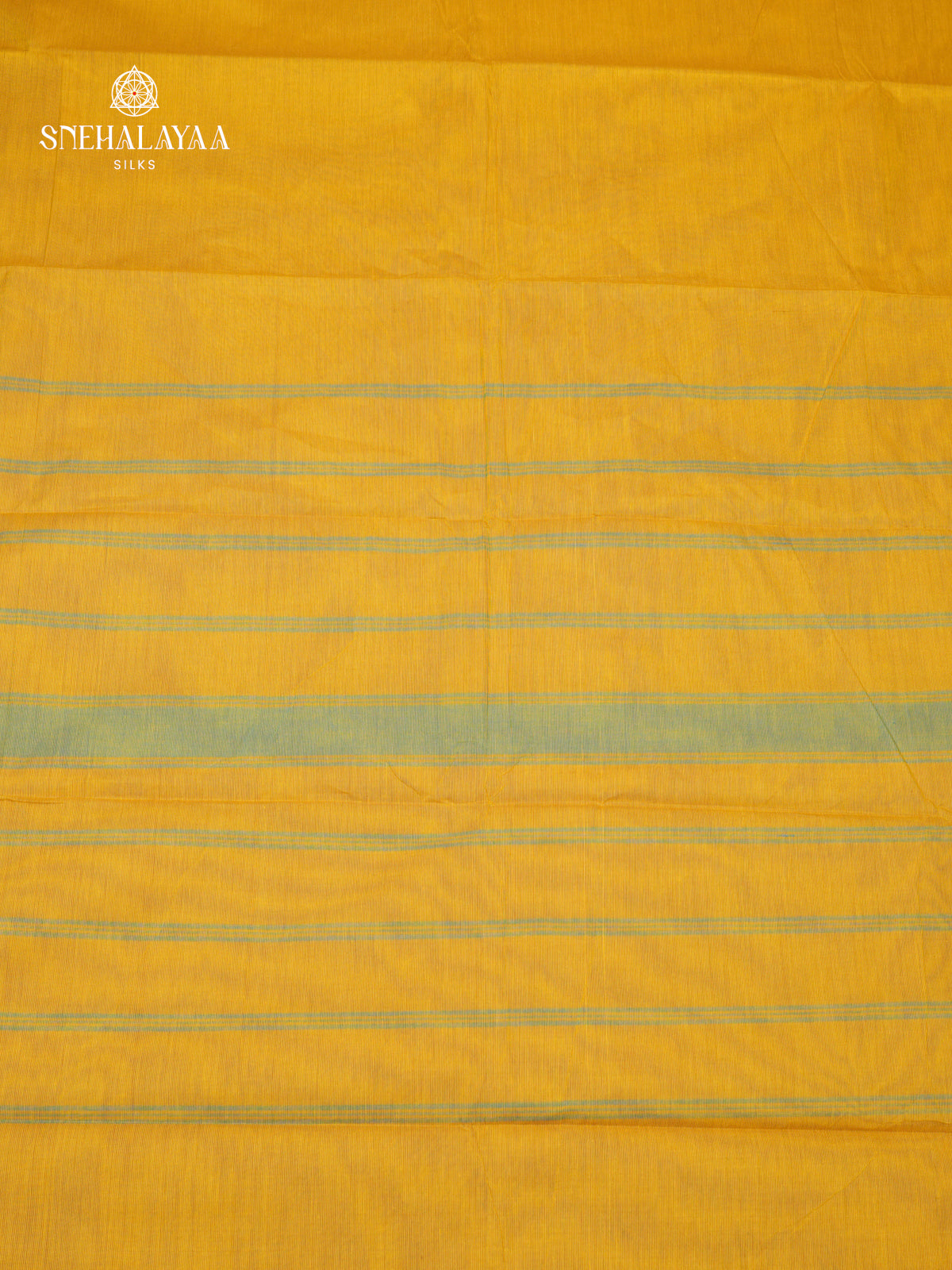 Mustard Yellow Chettinad Cotton Saree
