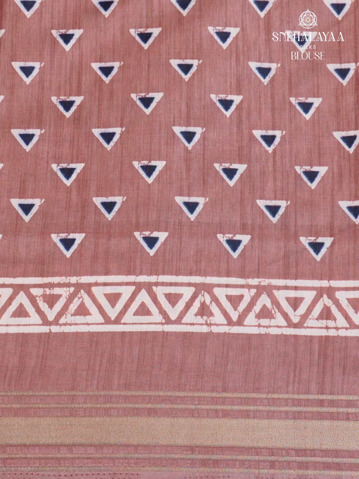 Peach Dola Silk Saree