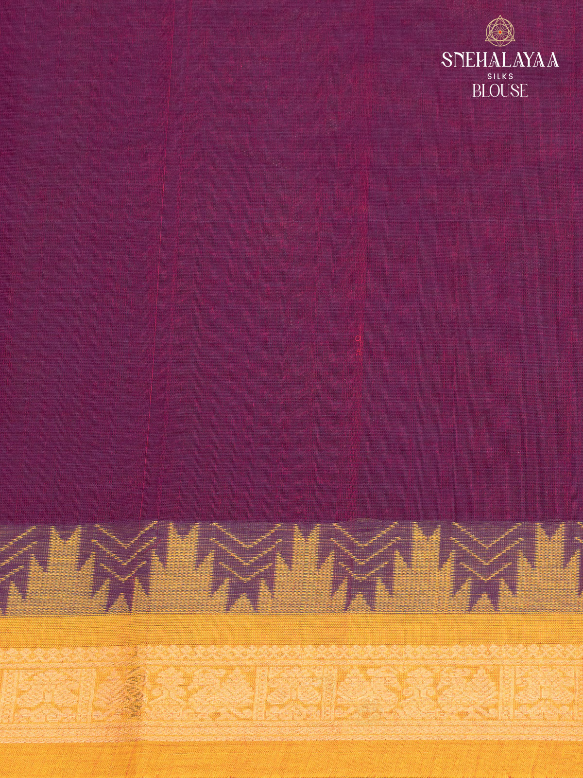 Maroon Kanchi Cotton Saree