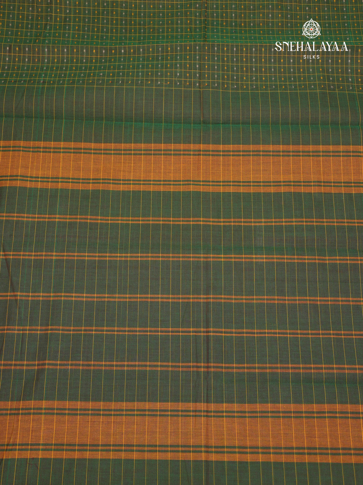 Green Chettinad Cotton Saree