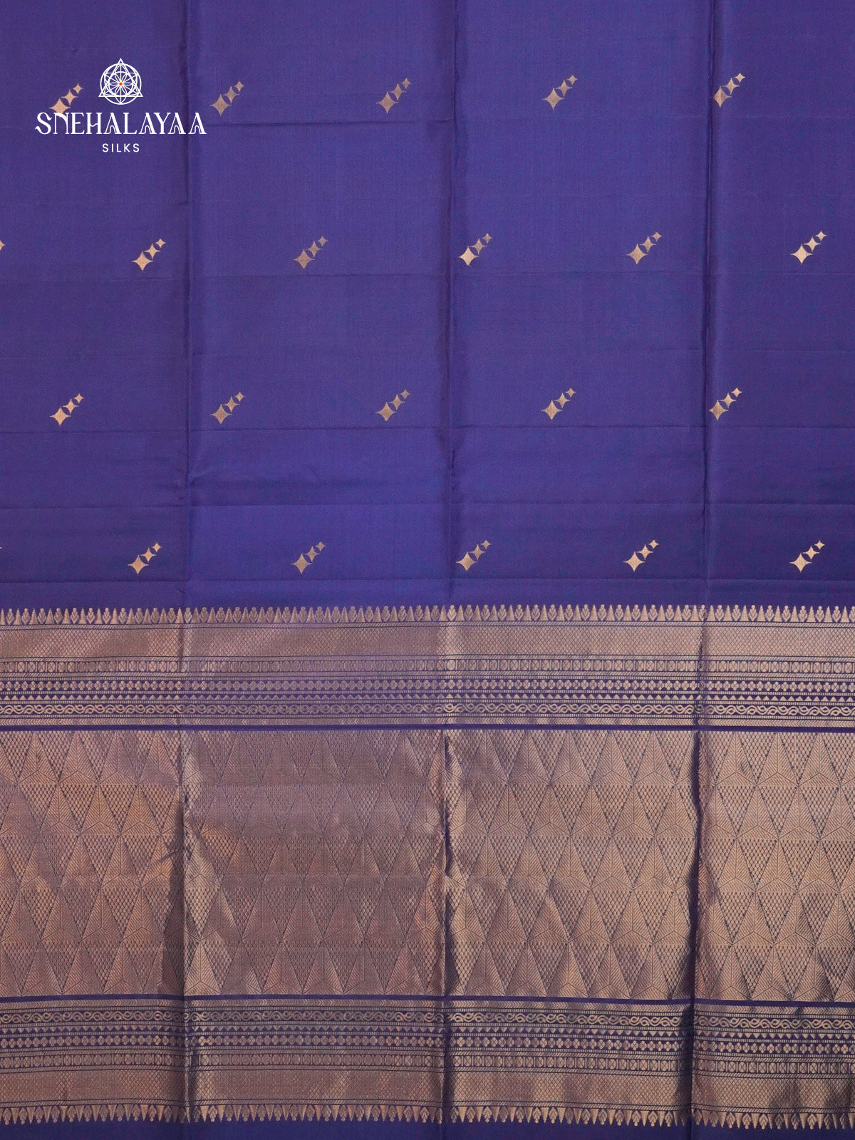 Navy Blue Soft Silk Saree