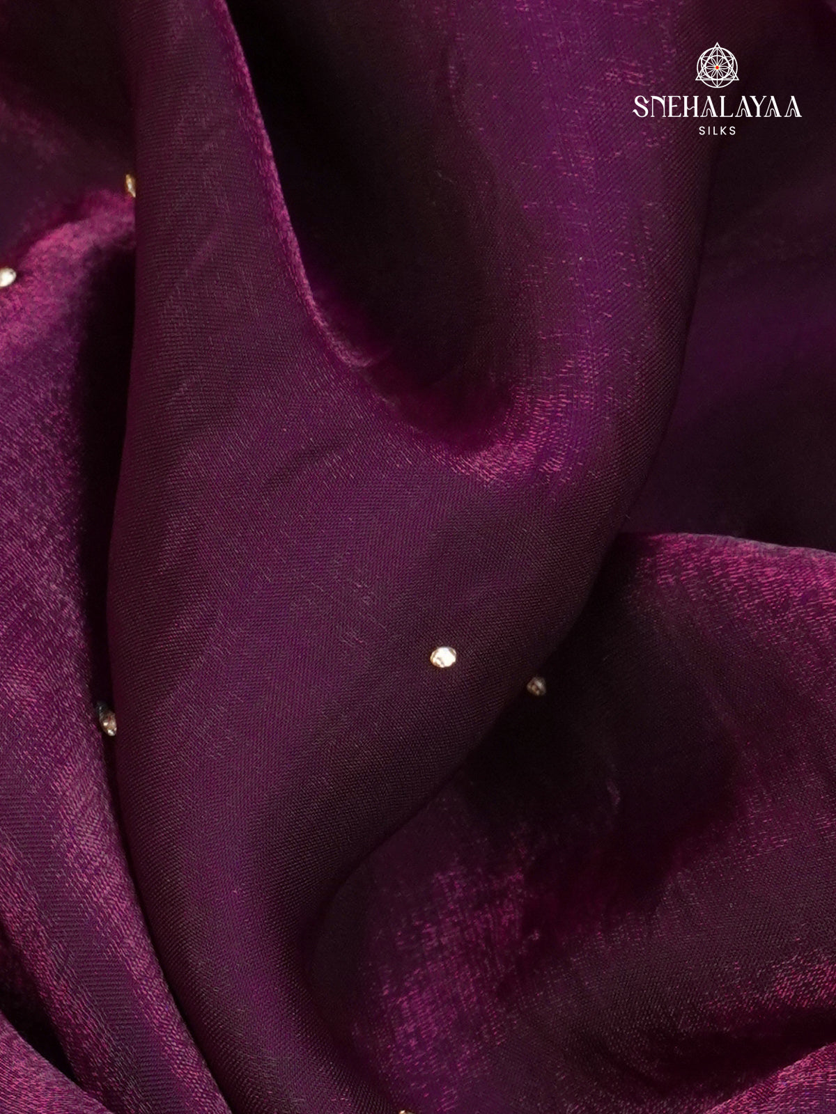 Purple Designer Saree