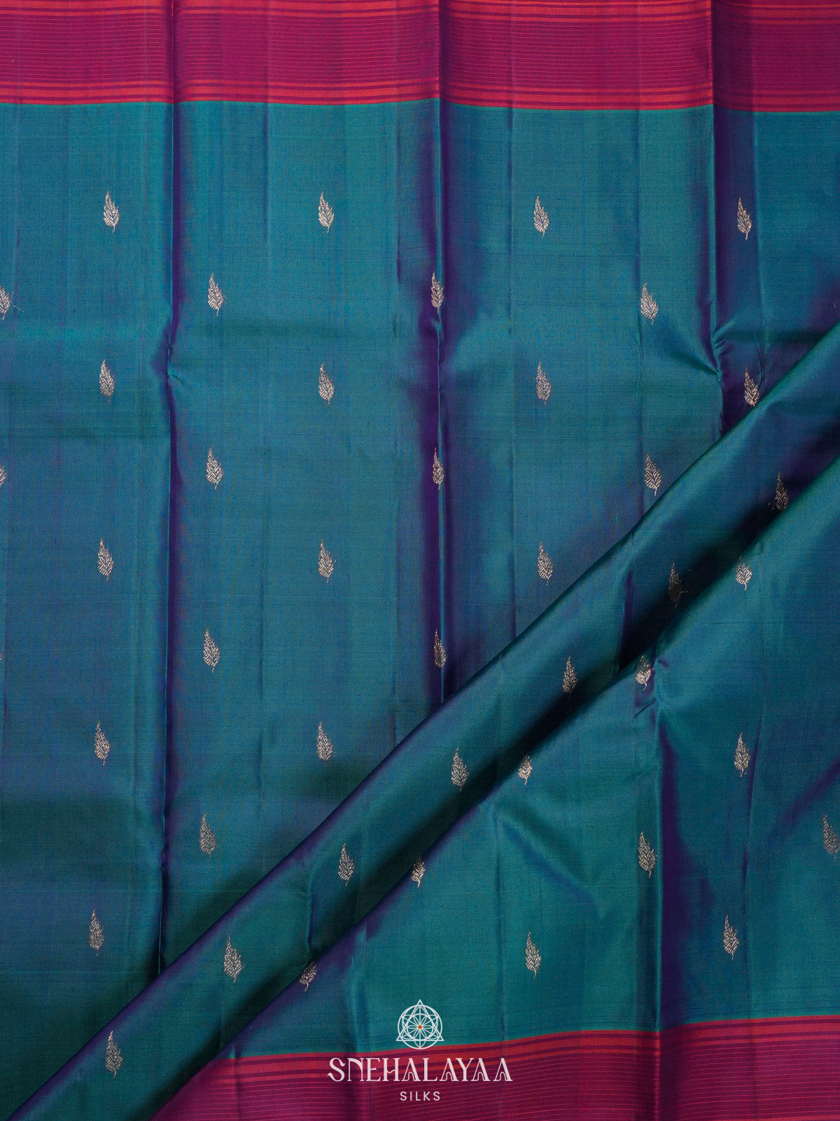 Blue Kanjivaram Silk Saree