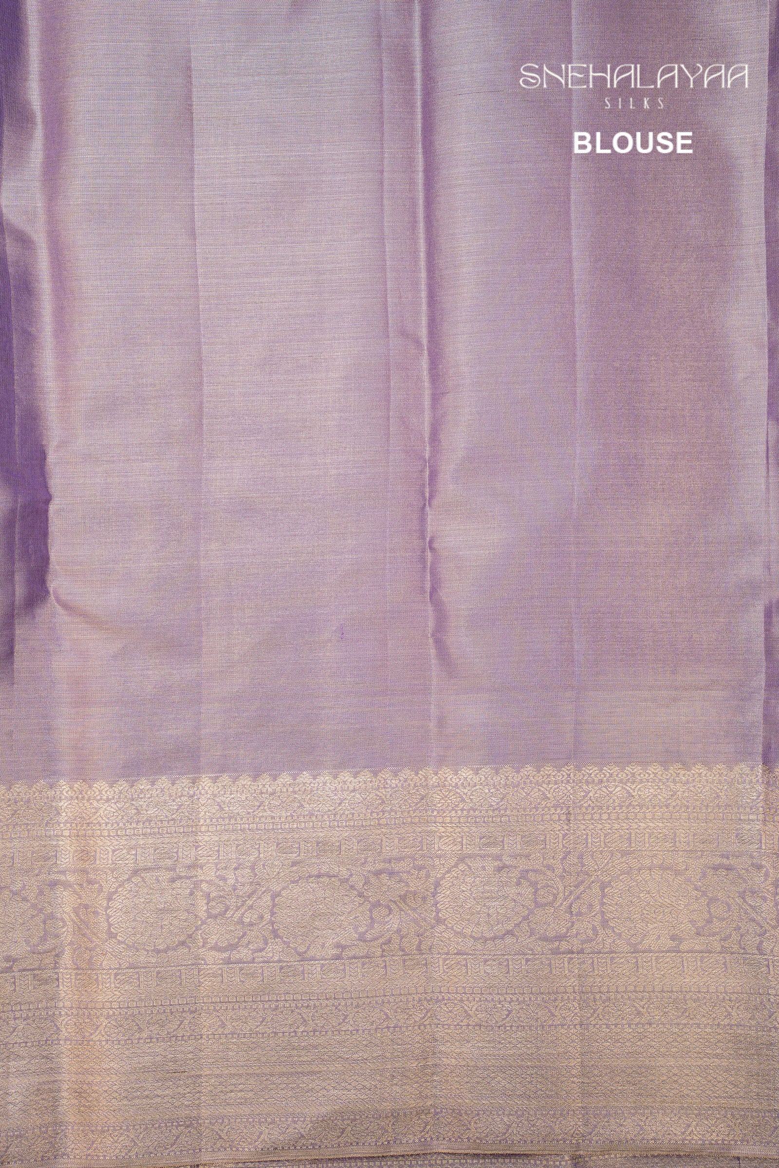 Iris Purple Kancheevaram Silk Saree