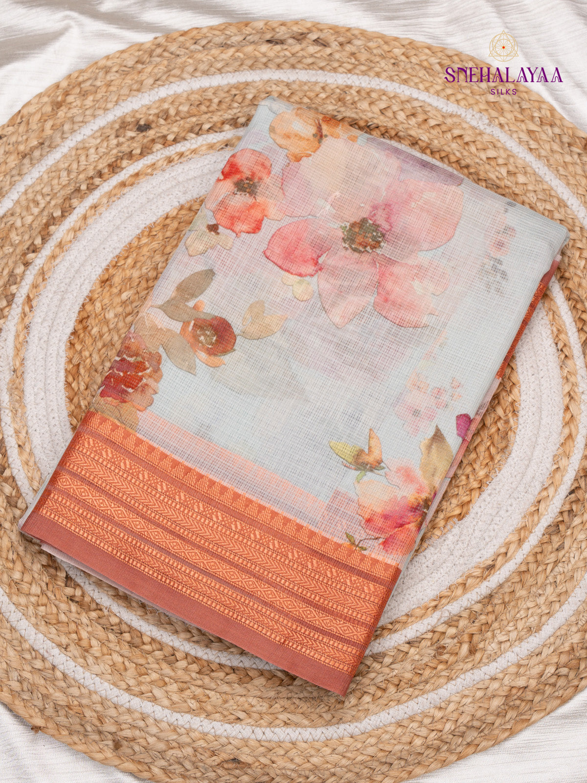 Light Blue Kota Saree