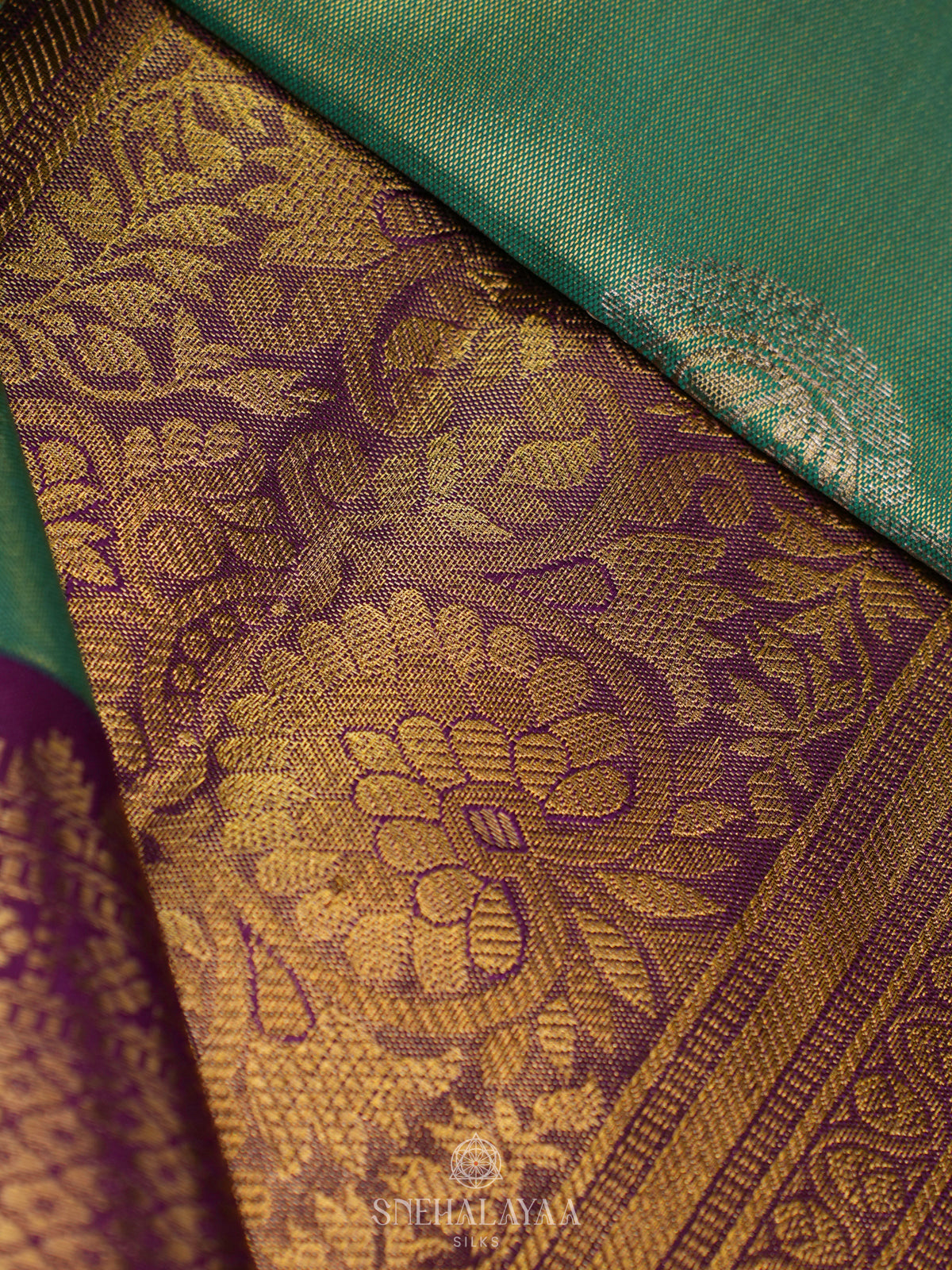 Green Kanjivaram Silk Saree