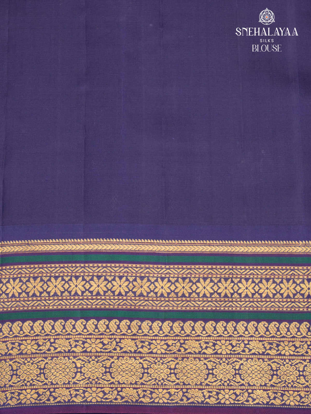 Blue Kanjivaram Silk Saree