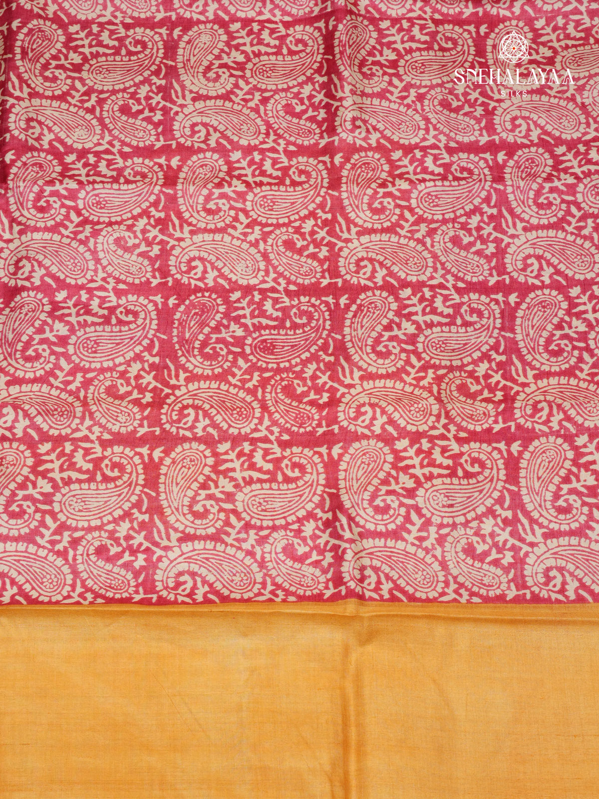 Multicolour Tussar Silk Saree