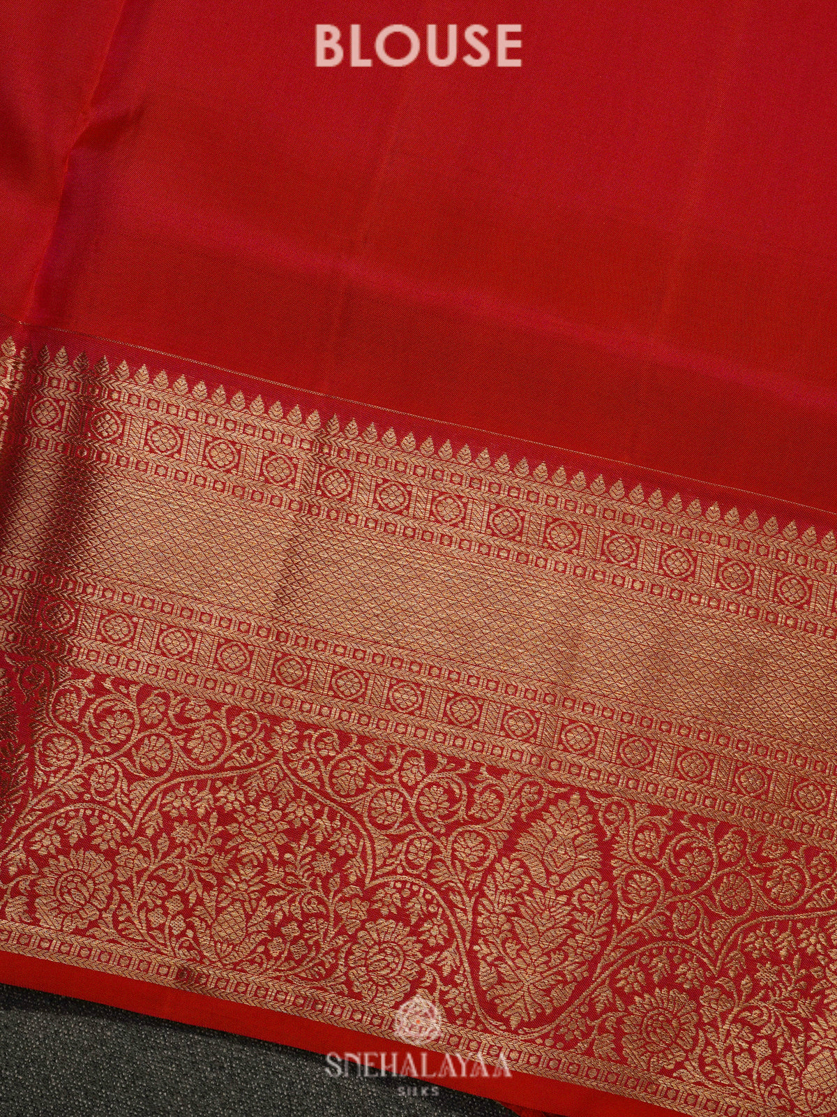 Red Kanjivaram Silk Saree