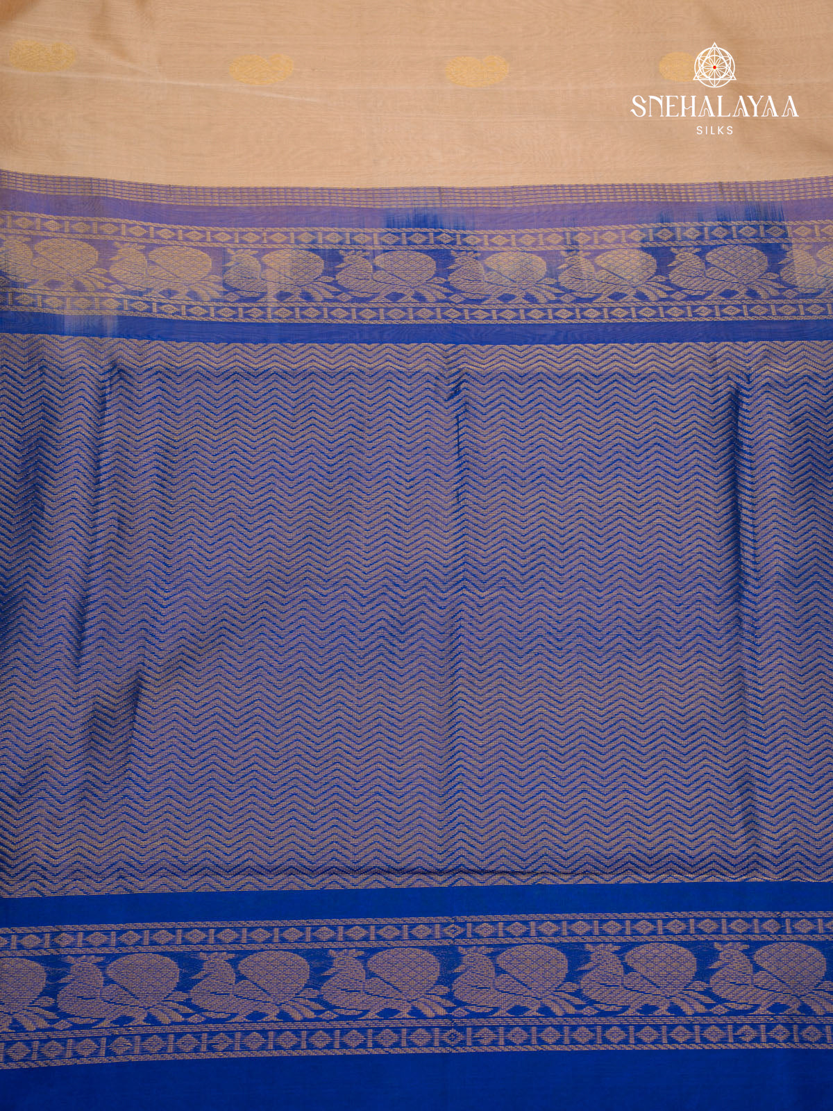 Sandal Kanchi Silk Cotton Saree