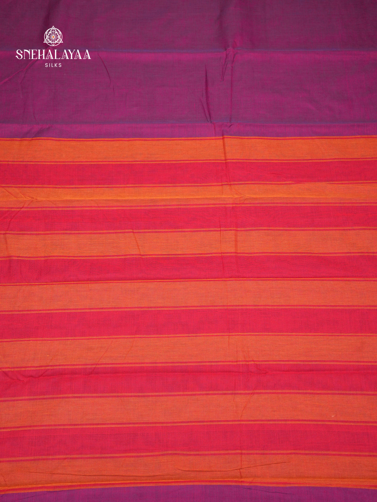 Magenta Narayanpet Cotton Saree