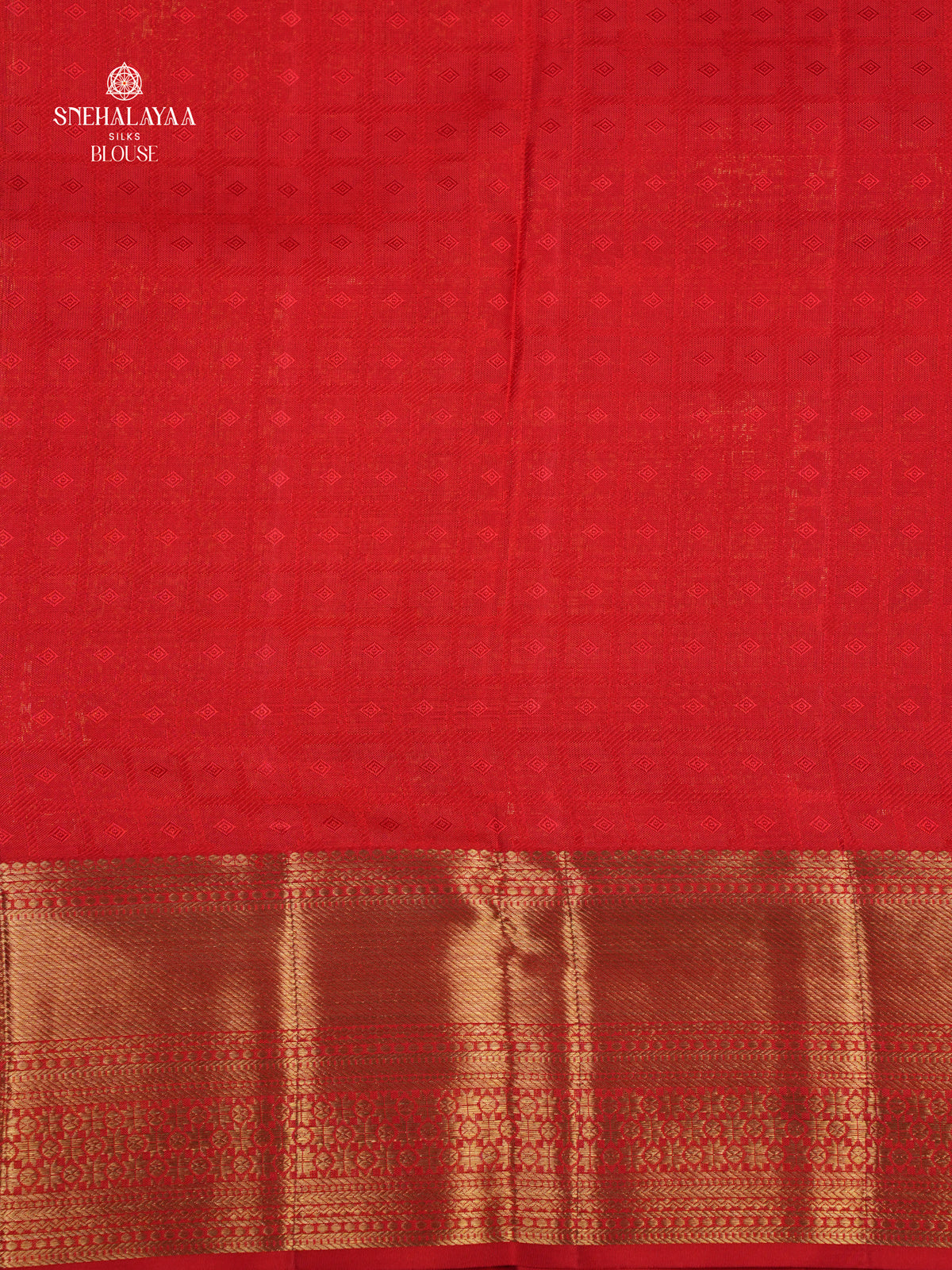 Red Kanjivaram Silk Saree