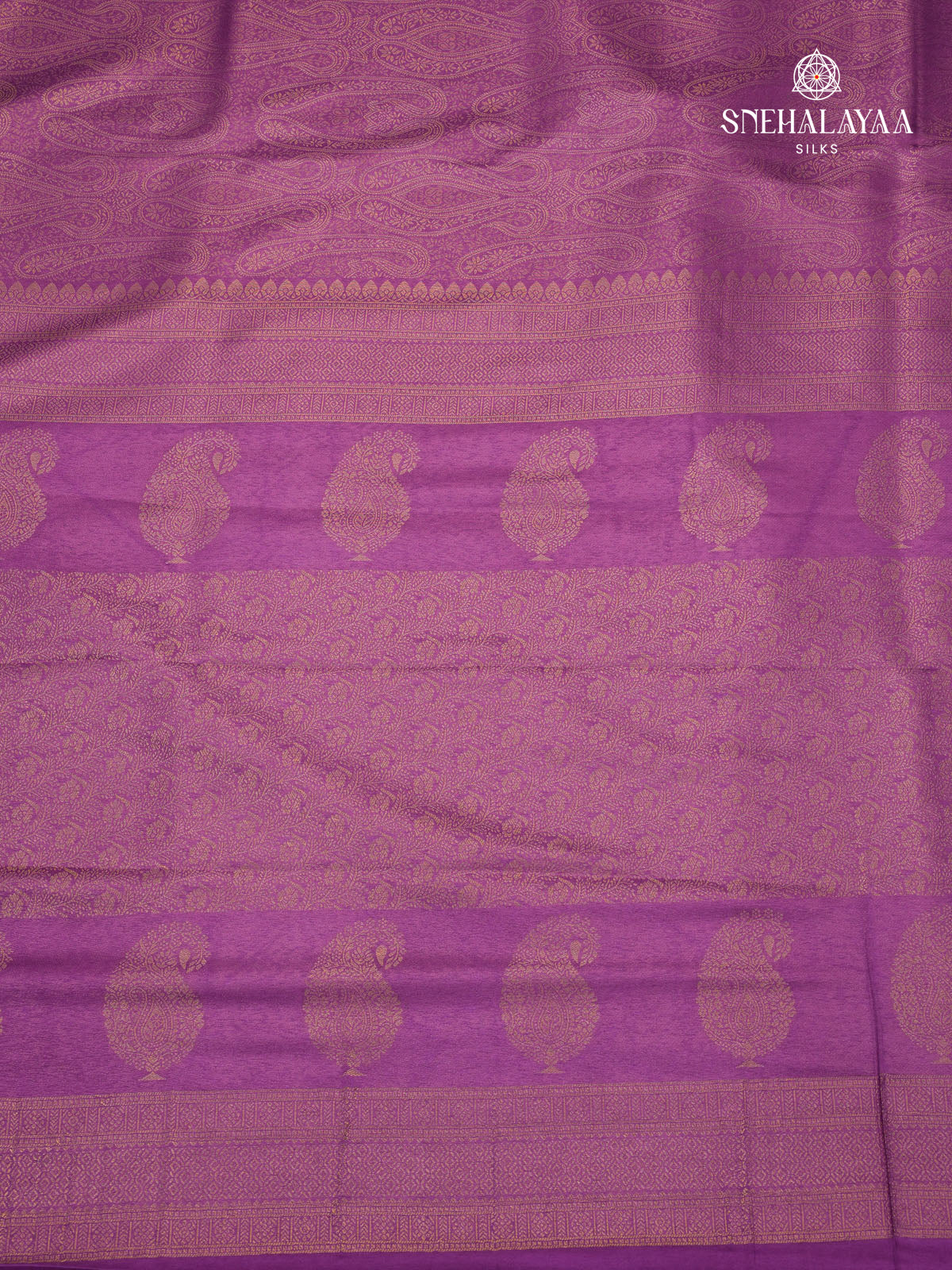 Rich Purple Soft Silk Saree