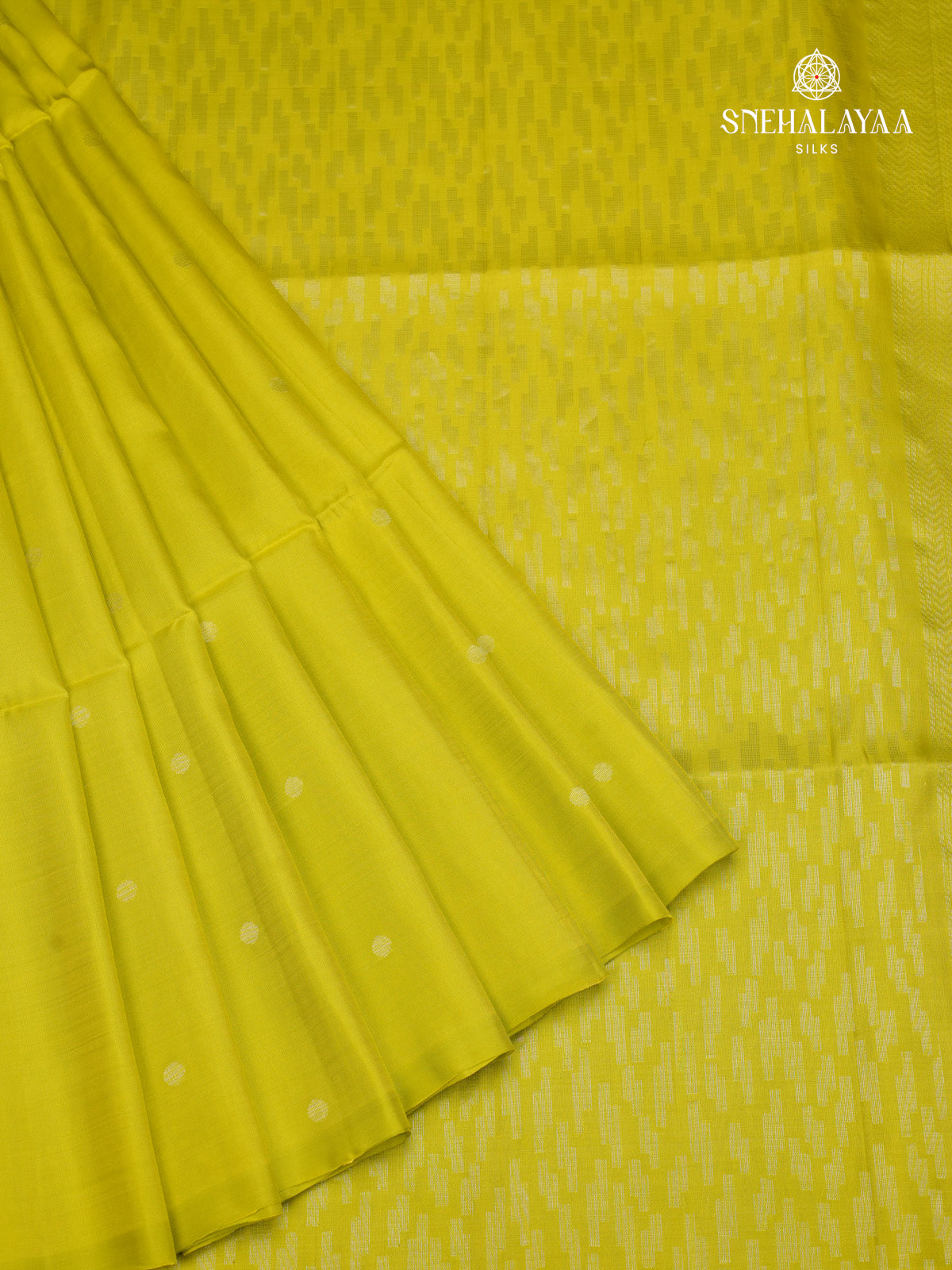 Mustard Yellow Kanjivaram Silk Saree