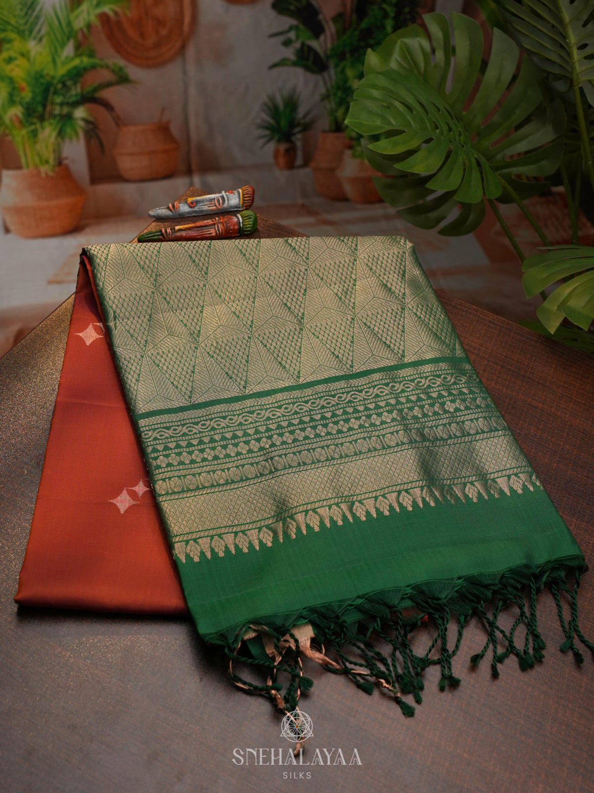Red Soft Silk Saree