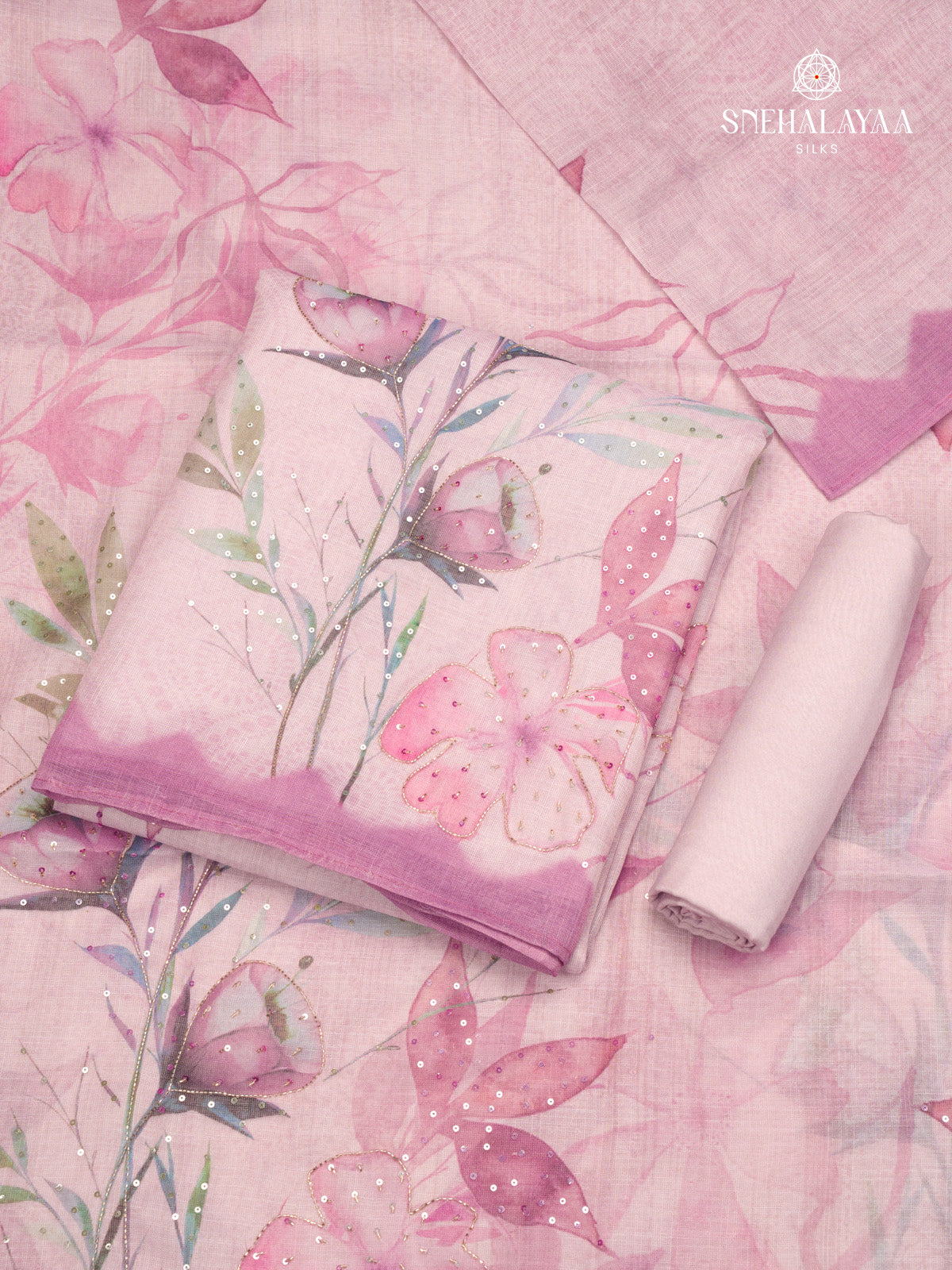 Linen 3-Piece Salwar Suit Material