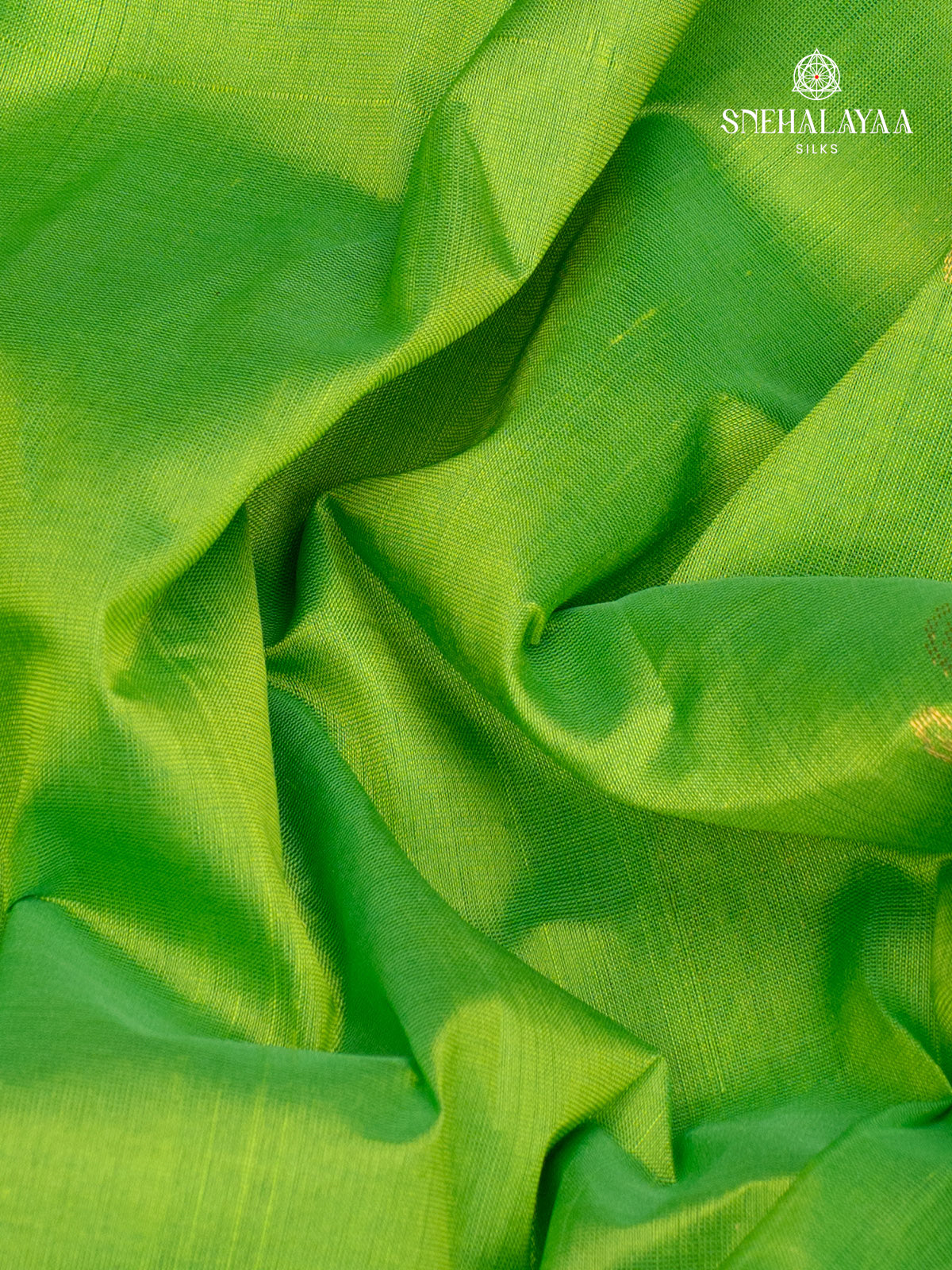 Green Kanchi Silk Cotton Saree