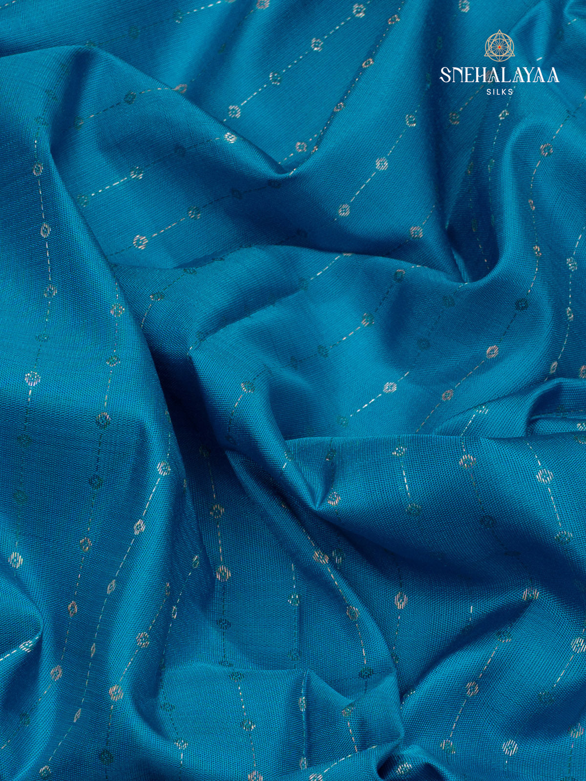 Blue Kanjivaram Silk Saree