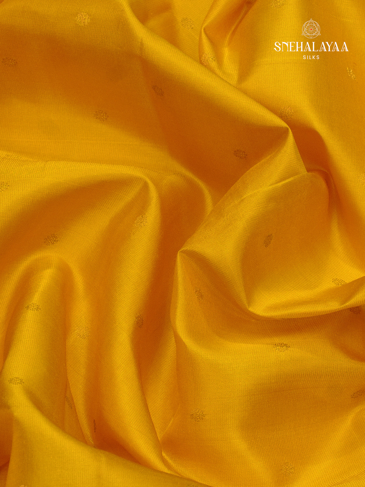Yellow Kanjivaram Silk Saree