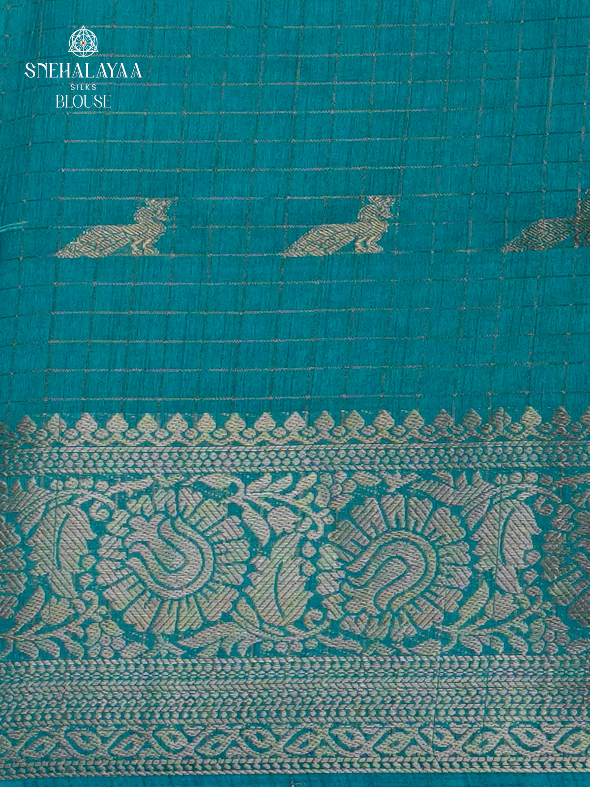 Cream Dola Silk Saree