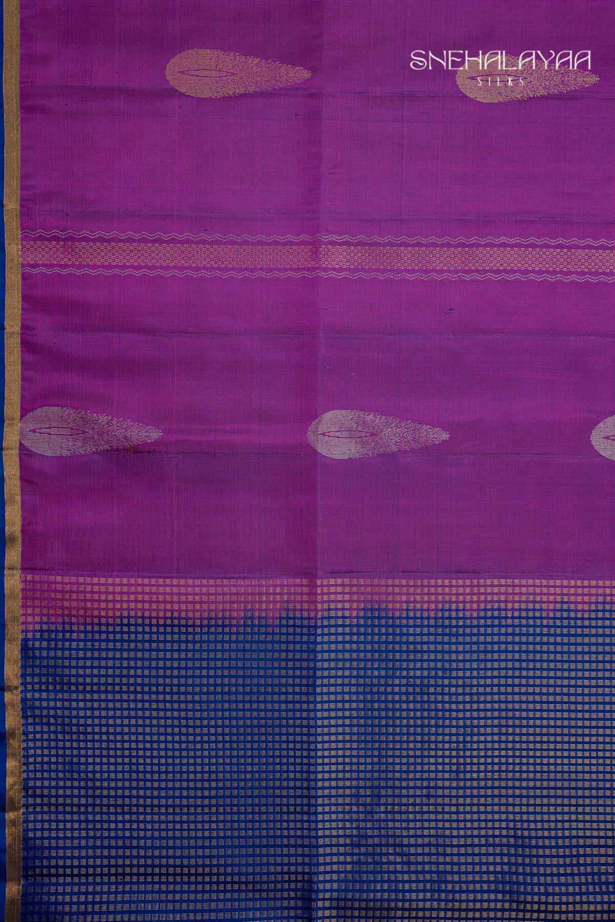 Purple Soft Silk Saree