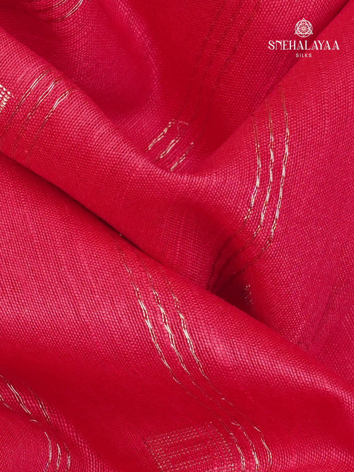 Rani Pink Bamboo Silk Saree
