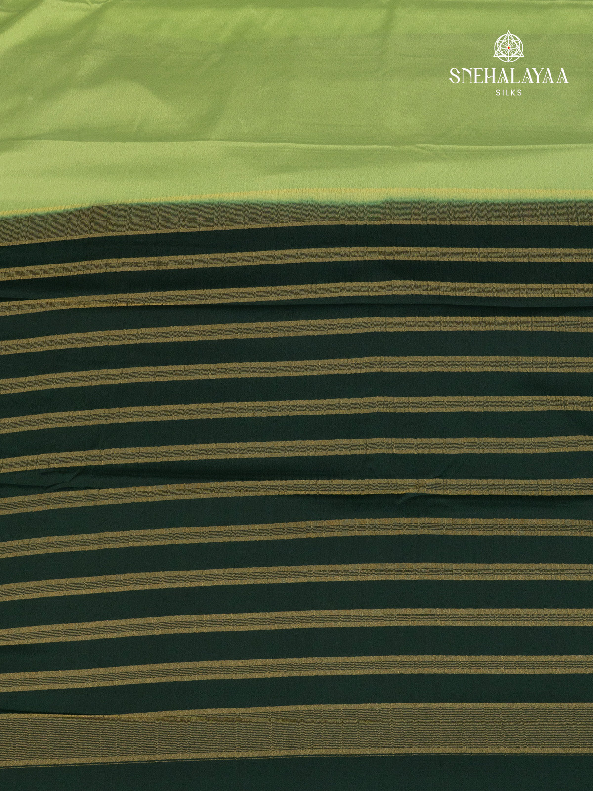 Pista Green Mysore Silk Saree