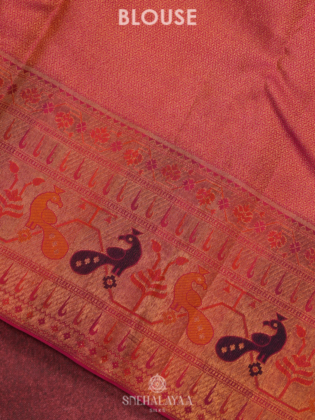 Mango Yellow Kanjivaram Silk Saree