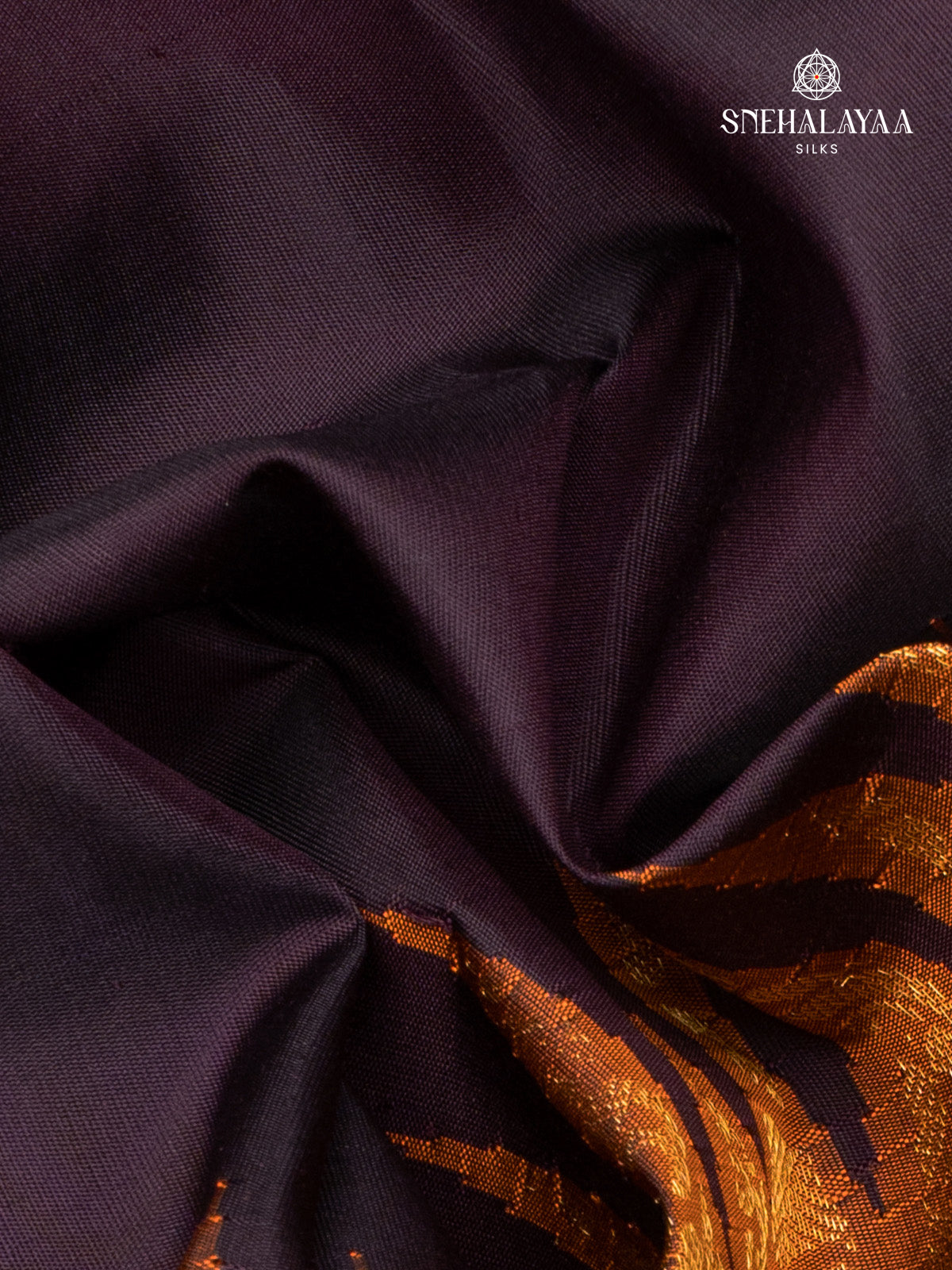Purple Kanjivaram Silk Saree