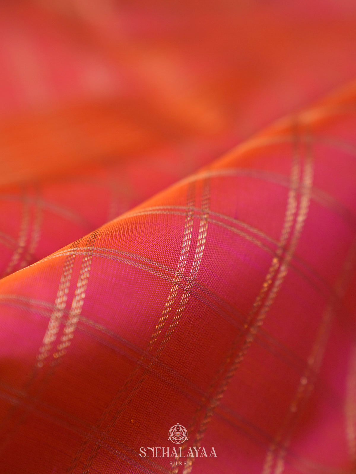 Pink Kanjivaram Silk Saree