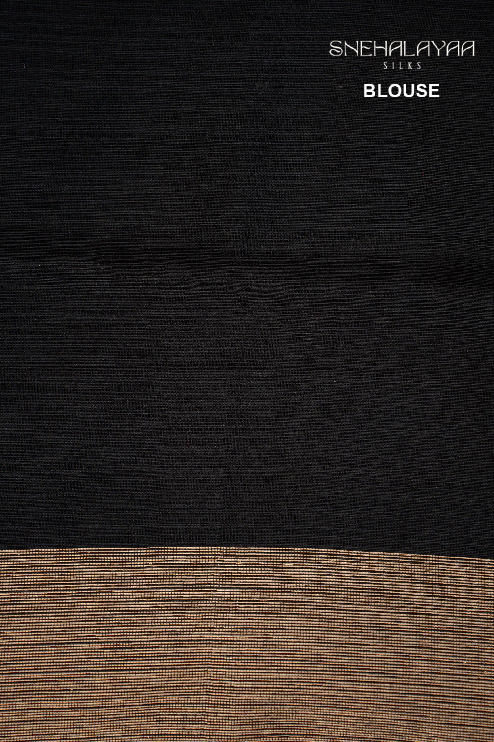 Black Banaras Jute Saree