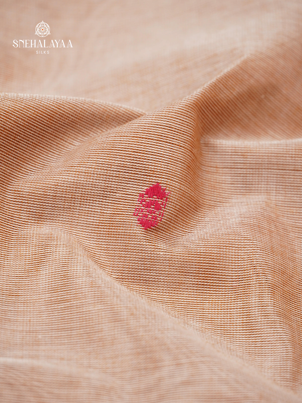 Beige Chettinad Cotton Saree