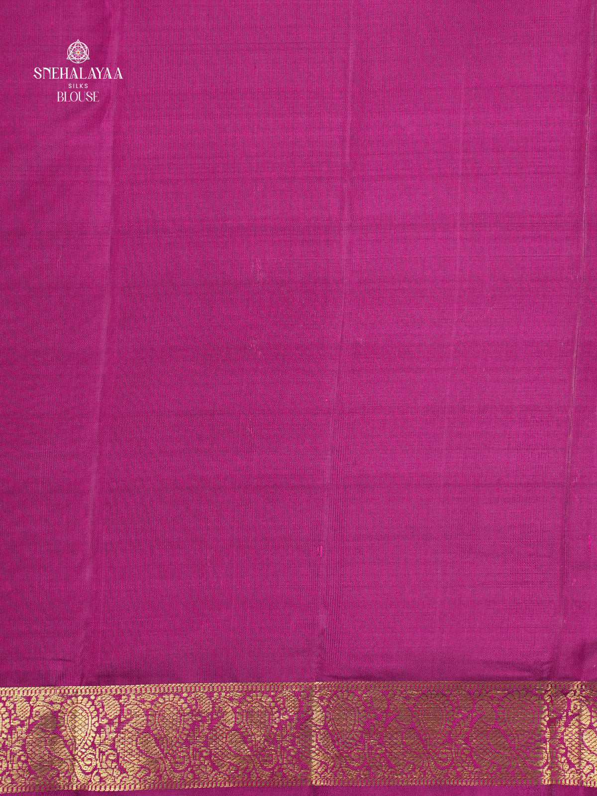 Magenta Kanjivaram Silk Saree