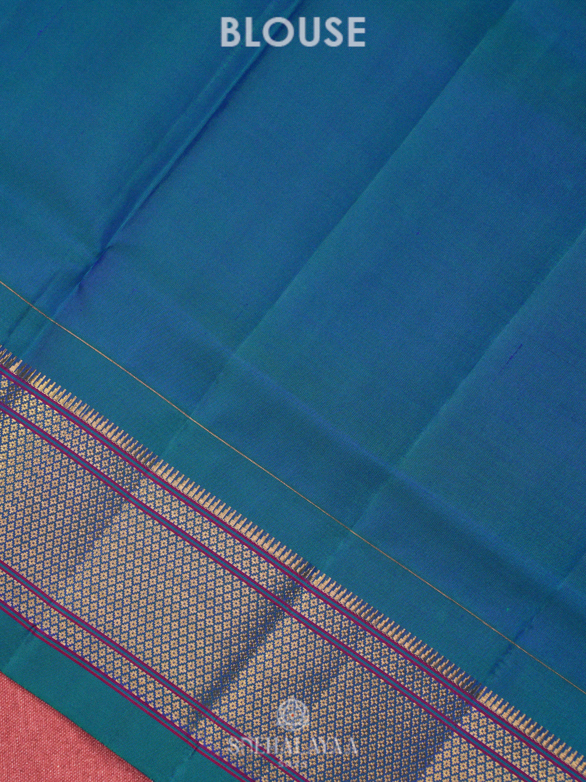 Royal Blue Kanjivaram Silk Saree