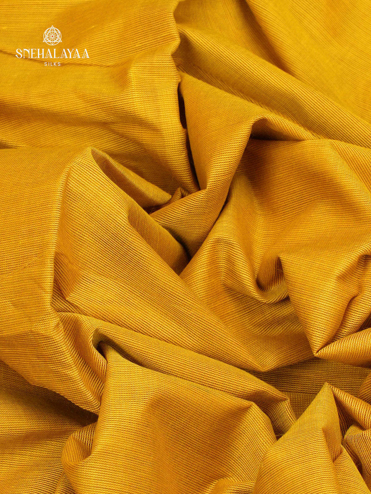 Mustard Yellow Chettinad Cotton Saree