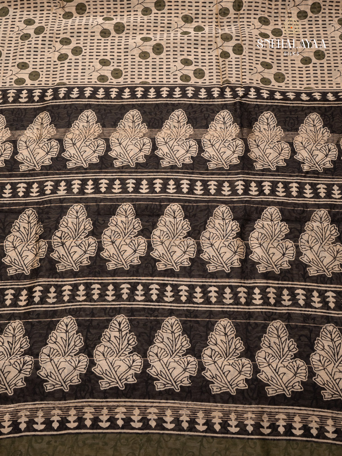 Peach Chanderi Saree