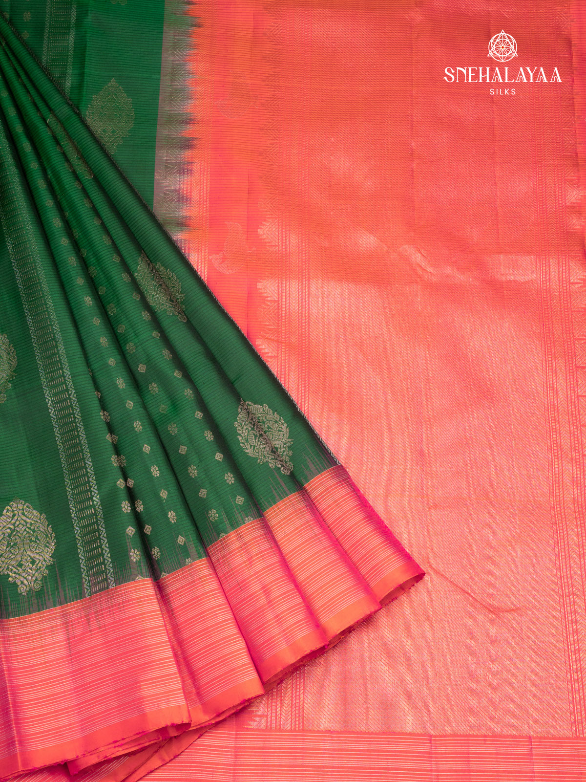 Green Kanjivaram Silk Saree