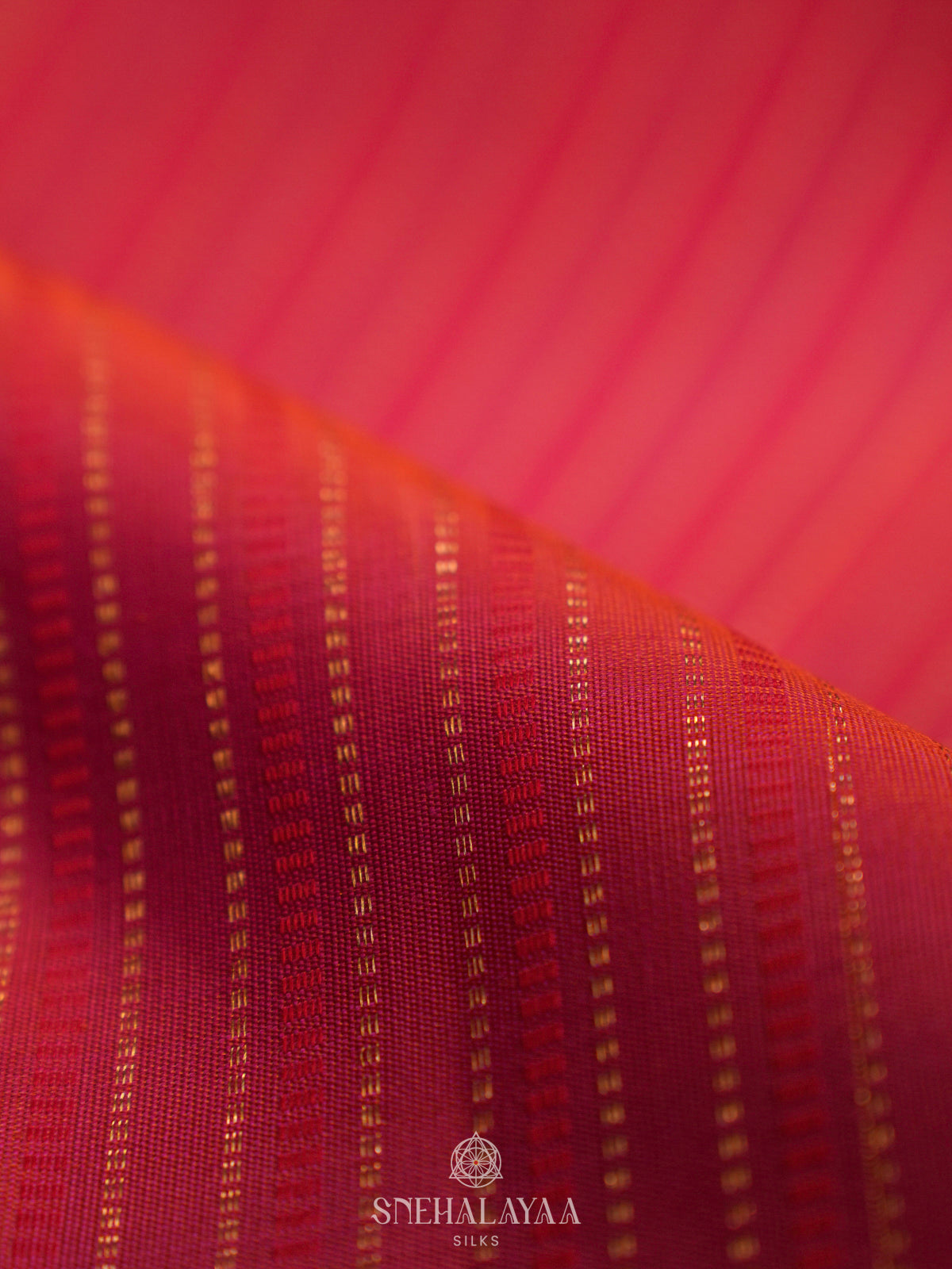 Fuchsia Pink Kanjivaram Silk Saree