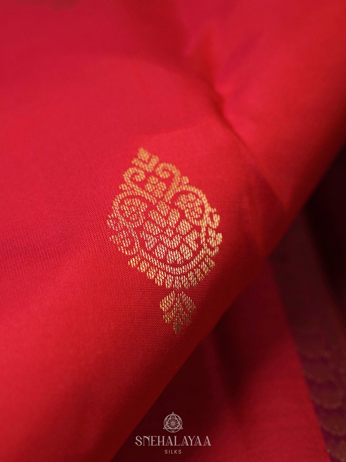 Red Kanjivaram Silk Saree