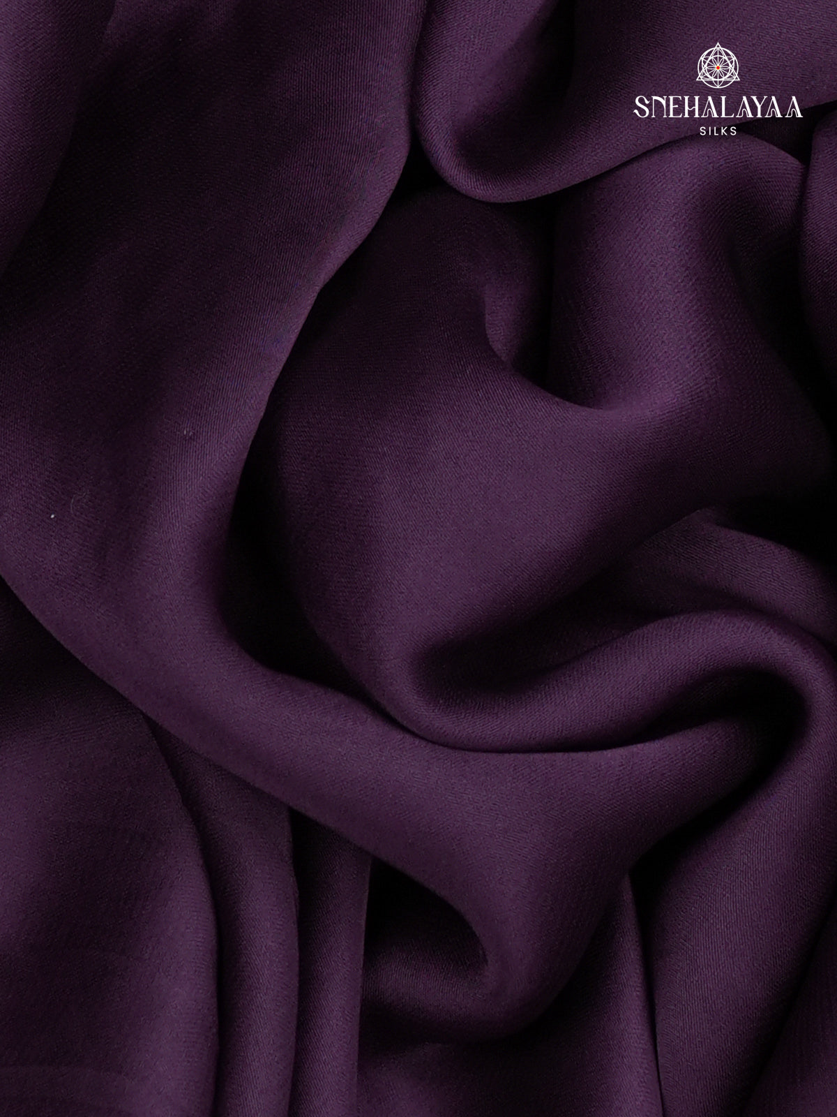 Rich Purple Designer Saree