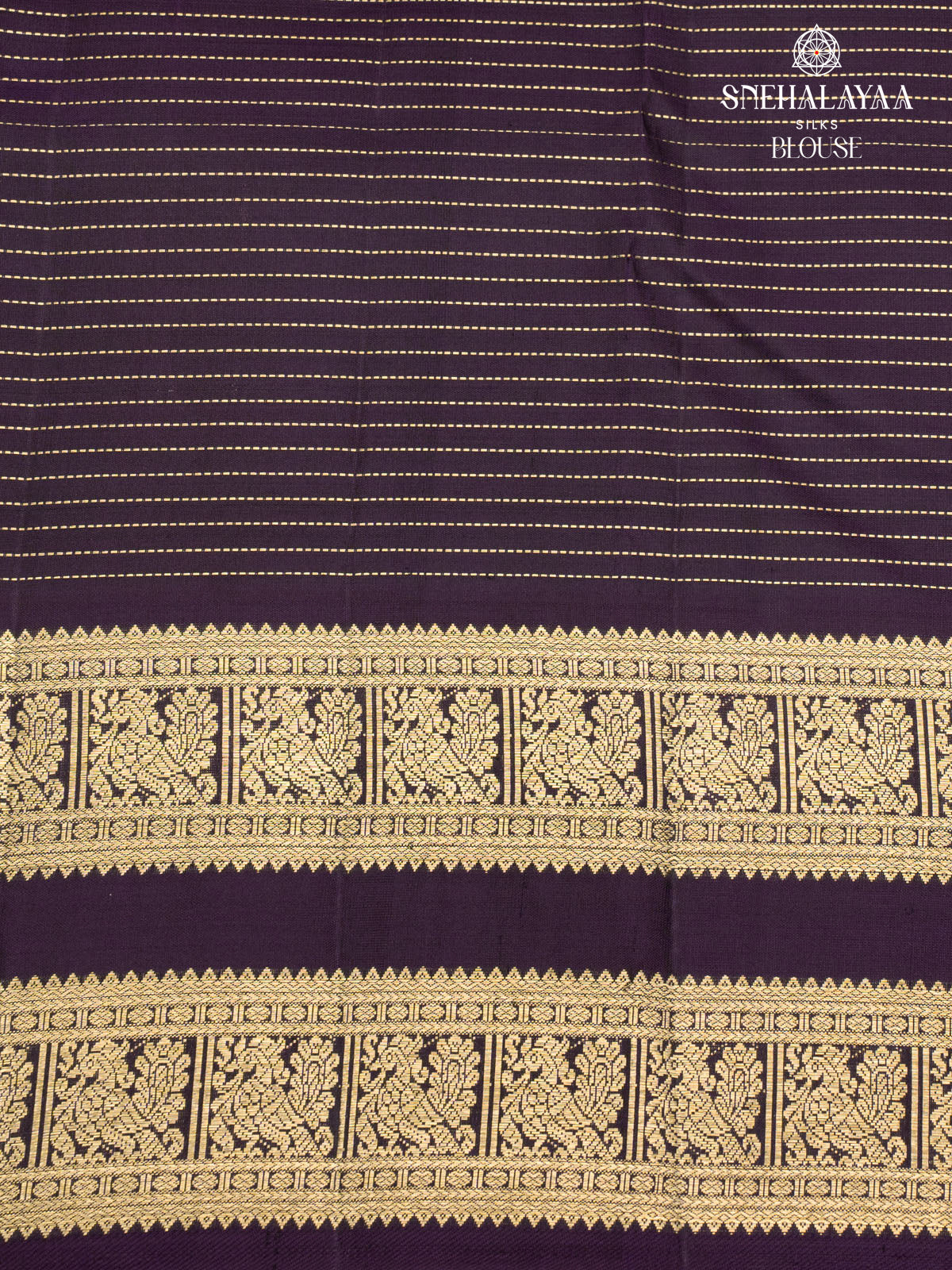 Mehendi Green Korvai Kanjivaram Silk Saree