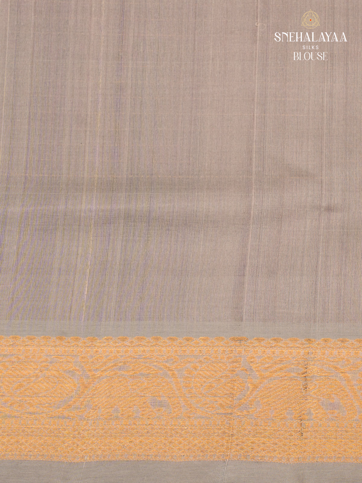 Violet Kanchi Silk Cotton Saree