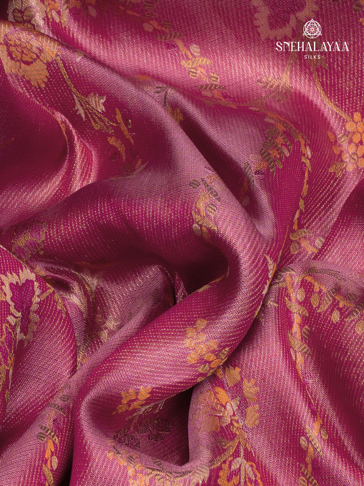 Pink Kanjivaram Silk Saree