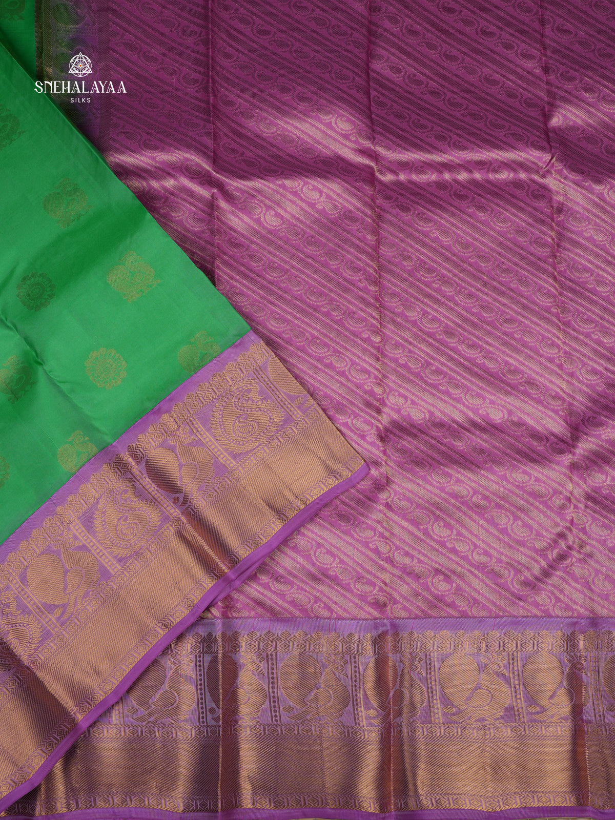 Green Kanjivaram Silk Saree