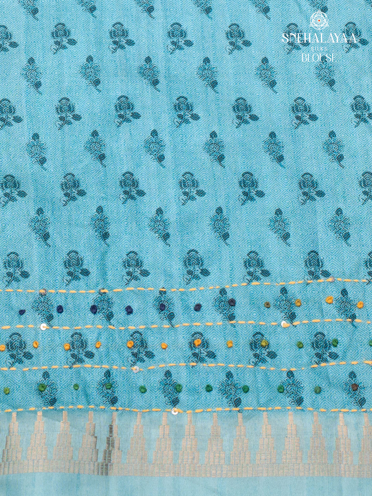 Pastel Brown Tussar Saree