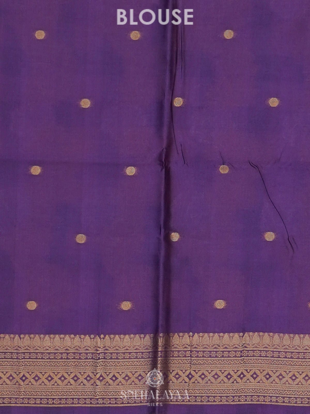 Violet Jute Saree