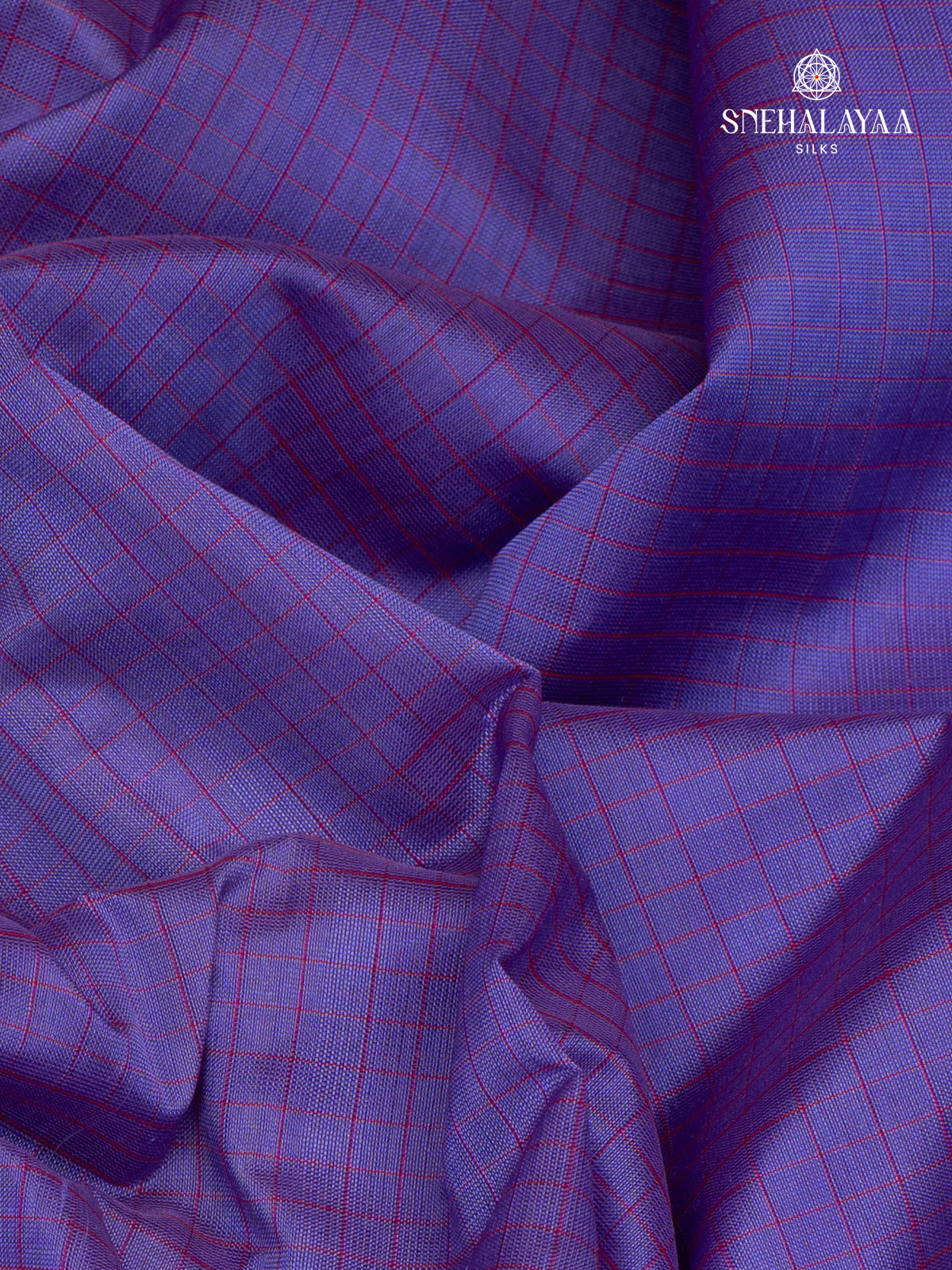 Purple Kanchi Silk Cotton Saree