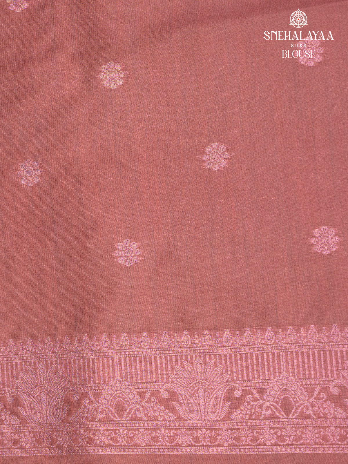 Pink Jute Saree