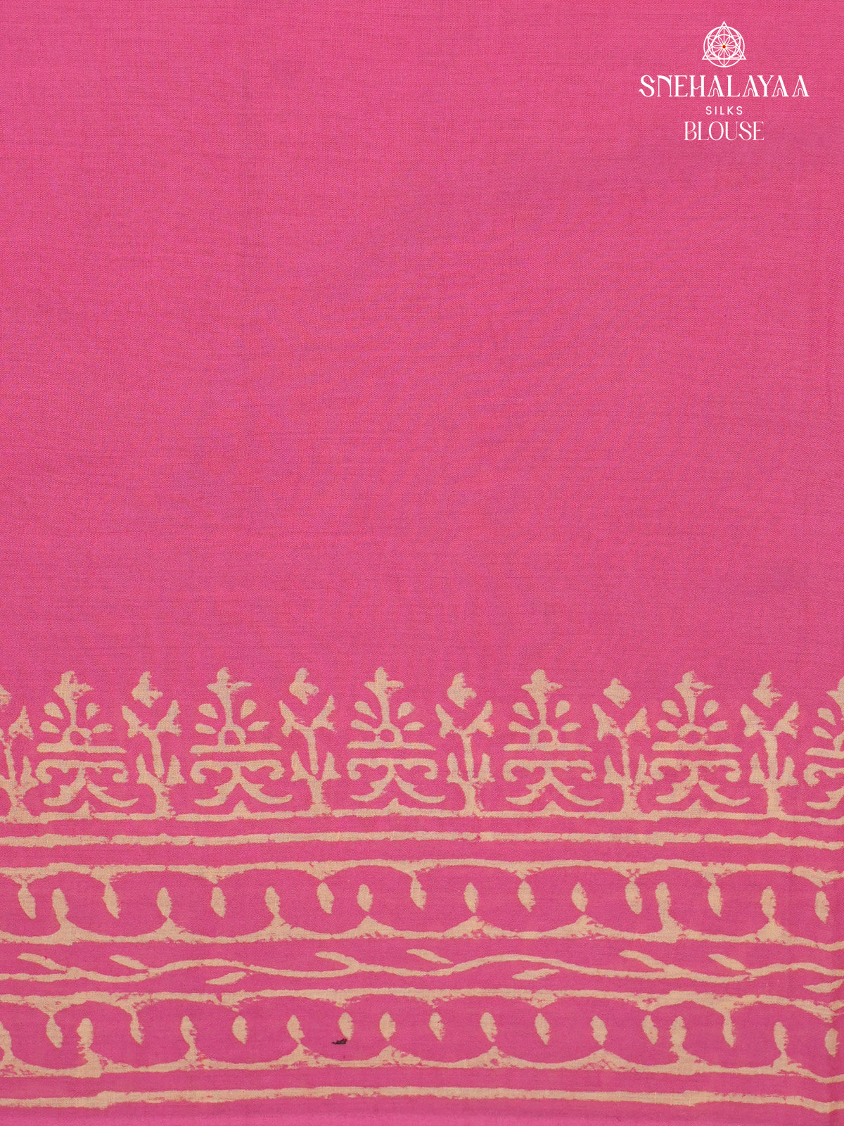 Pink Jaipur Cotton Saree